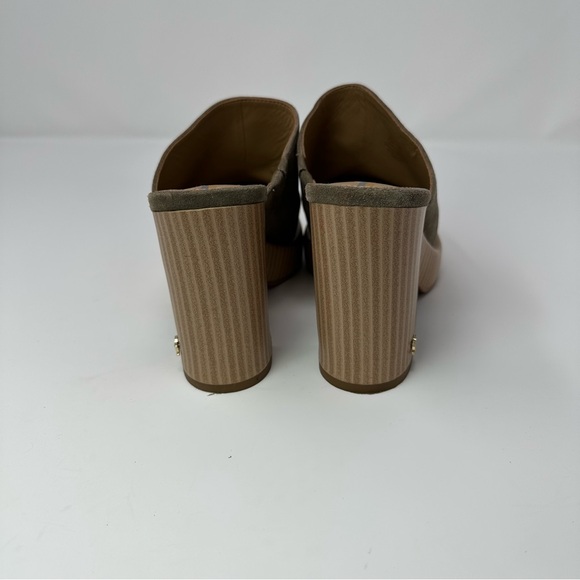 Sam Edelman Shiloh Suede Mule Heel, Olive Suede, Size 6.5 - Picture 6 of 12